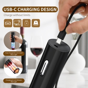 Ouvre-bouteille de vin rechargeable USB-C portable, ouvre-bouteille automatique, ouvre-bouteille électrique - Product Image 6