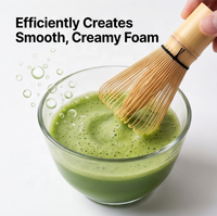Accessoires pour mélangeur de matcha, fouet à matcha en bambou, fouet à matcha Chasen en bambou personnalisé
