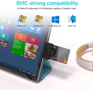 USB Type-C chip thông minh Đầu đọc thẻ cho điện thoại di động Android thiết bị ISO 7816 <span class=keywords><strong>EMV</strong></span> cấp 1 chứng nhận 12 Mbps bên ngoài cài đặt - Product Image 6