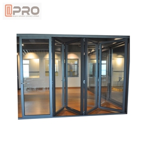 2024 nouveau style <span class=keywords><strong>double</strong></span> vitrage coin aluminium système pliant <span class=keywords><strong>porte</strong></span> <span class=keywords><strong>pliante</strong></span> balcon <span class=keywords><strong>porte</strong></span> <span class=keywords><strong>pliante</strong></span> - Product Image 5