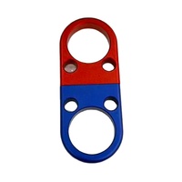 Fabricant de pièces métalliques usinées CNC anodisées, service de fraisage et tournage de précision sur mesure pour prototypes d'accessoires de bateau/cordes