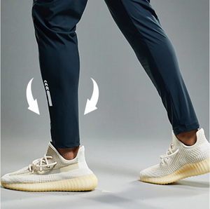 <span class=keywords><strong>Pantalon</strong></span> en soie glacée pour homme, fin et léger, coupe <span class=keywords><strong>d</strong></span>écontractée, style sport, pour l'<span class=keywords><strong>été</strong></span>, avec bas <span class=keywords><strong>de</strong></span> <span class=keywords><strong>pantalon</strong></span> ajusté, idéal pour le <span class=keywords><strong>travail</strong></span> ou les loisirs - Product Image 4