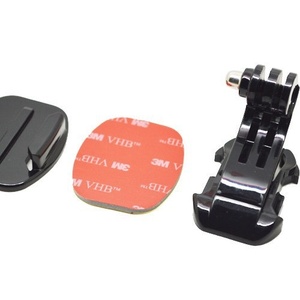 Soporte Fijo para Casco con Base Plana y Adhesivo 3M en Forma de J para Cámaras de Acción GoPro 13 12 11 10 9 8, <span class=keywords><strong>Insta360</strong></span> y DJI - Product Image 5