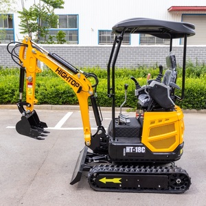 Livraison gratuite, mini-excavatrice hydraulique HT18C de 1,8 tonne, excavatrice à levier pilote, Euro5, haute efficacité - Product Image 1
