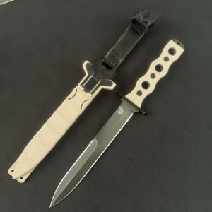 Cuchillos Multifuncionales Personalizables BM 185BK Socp, Hoja Fija de Acero Inoxidable de Alta Calidad y Mangos G10 de 200MM, Soporte OEM - Product Image 4