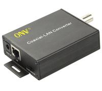 10/100M Ethernet sur Coaxial COE Convertisseur avec 1x Port BNC et 1x Port Ethernet BNC 485 Coaxial à Rj45