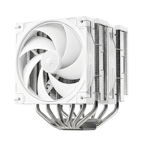 Enfriador de Aire para CPU DEEPCOOL AG620 Serie G2 - Doble Torre con 6 Tubos de Calor, Intel LGA1851/1700, Ventilador ARGB/PWM, Opción Blanco/Negro - Product Image 1