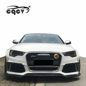 Kit corpo più ampio stile CQCV di alta qualità per <span class=keywords><strong>Audi</strong></span> A6 rs6 paraurti diffusore posteriore spoiler in fibra di carbonio più ampio per <span class=keywords><strong>AUDI</strong></span> A6 <span class=keywords><strong>S6</strong></span> - Product Image 1