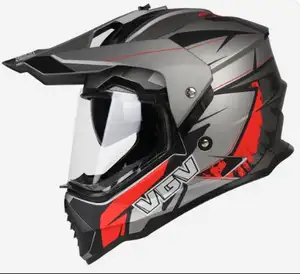 High Quality DOT ECE22.06 Certified Full Face Dirt Motorcycle Helmet Off-Road Racing Safety with ABS Carbon Fiber