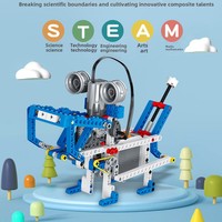 Juego de Bloques de Construcción Programables para Niños, Compatible con Robots de Educación Científica, Maquinaria Eléctrica y Bloques de Construcción Eléctricos