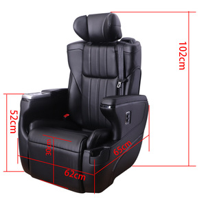 เบาะนั่ง Aero Seat รุ่นหรูหรา หุ้มหนัง Napa โครงเหล็ก สำหรับรถบ้าน รถ SUV รถตู้ธุรกิจ และรถ MPV - Product Image 3