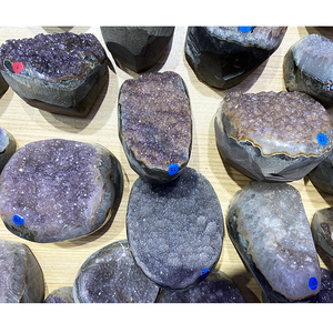 Cluster di ametista naturale all'ingrosso <span class=keywords><strong>pietre</strong></span> curative druse viola cristallo vari cluster di cristallo minerale per geomancy del <span class=keywords><strong>negozio</strong></span> - Product Image 6