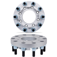 Adaptateur de roue en aluminium BOTRAK 8 à 10 trous 2 pouces 8x200 à 10x285 pour ram 3500 4000 ford F350 F450 Dually
