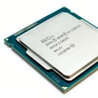 Processeur CPU E3-1265LV3 45W 8 Mo de cache 4 cœurs 2,5 GHz-3,7 GHz LGA1150 DDR3 PCIe 3.0 Mémoire ECC Faible consommation pour serveur Vente en gros