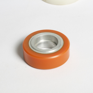 Hiệu suất cao tùy chỉnh <span class=keywords><strong>Polyurethane</strong></span> ổ bánh xe con lăn cao su - Product Image 1