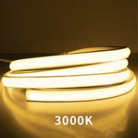 Tira de Luz LED COB de 100m 220V Sin Controlador Impermeable para Exteriores Tira de Luz LED Flexible para Decoración de Jardín