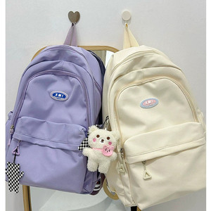This is a <b>waterproof</b> and wear-resistant <b>backpack</b> for high <b>school</b> girls with a strong sense of youth - Product Image 5