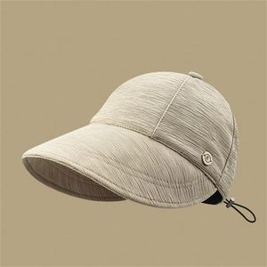 Summer for Women Sun Protection Wide Brim Bucket Hat <b>Waterproof</b> Breathable Packable Custom <b>Sunscreen</b> Boonie Promotion - Product Image 2