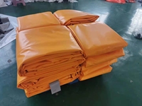 Bâche en PVC finie Bâches en bois robustes Bâche en toile enduite de PVC