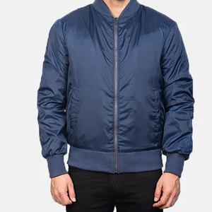 Blouson Bomber d'Hiver pour Homme Personnalisable à Bas Prix, Imperméable et Respirant, en Toile Couleur Unie, Style Streetwear, Meilleure Vente - Product Image 6