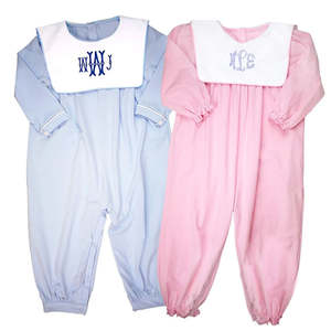 Monogrammed Valentinstag Mädchen Outfit Lätzchen Rüschen Kragen Rosa Baumwolle Baby Mädchen Stram pler Kleinkind Bloomer Set Kleine Mädchen Kleider - Product Image 6