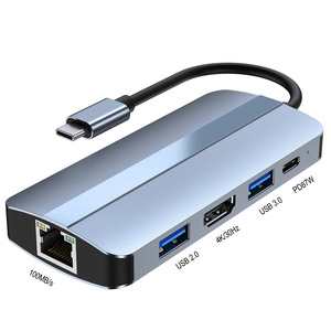 Cantell <span class=keywords><strong>USB</strong></span>-C <span class=keywords><strong>Hub</strong></span> Adapter Multiport <span class=keywords><strong>USB</strong></span> <span class=keywords><strong>Hub</strong></span> 3.0 Đa Splitter 4 Cổng <span class=keywords><strong>USB</strong></span> 3.0 2.0 Cho PC Máy Tính <span class=keywords><strong>Hub</strong></span> <span class=keywords><strong>RJ45</strong></span> Kết Nối - Product Image 2
