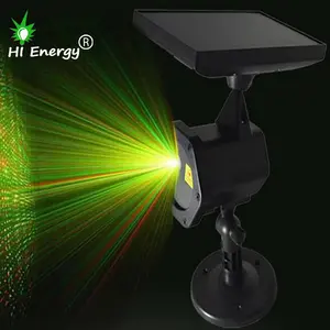 HiEnergy Laserlicht rote und grüne Farbe Garten LED Laserlicht projektor im Freien 3W 5W