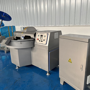 Coupe-bol commercial motorisé automatique en acier inoxydable de haute qualité pour viande et saucisses, fabricant chinois, 380V, trois phases - Product Image 6