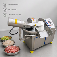 Hachoir à viande commercial pour ligne de production de saucisses, boulettes, raviolis et pâtes de poisson