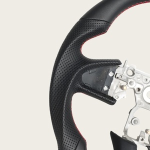 Volante de Cuero Completo de Venta Directa de Fábrica para Infiniti Q50 Q50L QX50 QX60 Q60 <span class=keywords><strong>Q70</strong></span> Q30 <span class=keywords><strong>Q80</strong></span> con Agarres Laterales de Cuero Perforado - Product Image 3