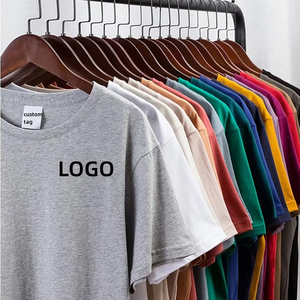 Camisetas de Alta Calidad 100% Algodón, Gruesas, Extra Grandes, Lisas, Personalizadas con Bordado e Impresión para Hombre - Product Image 1