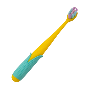 Brosse à dents pour enfants 3-6 ans, ultra-douce, avec manche à motif de dessin animé, pour l'apprentissage des soins bucco-dentaires, commande en gros, OEM - Product Image 3