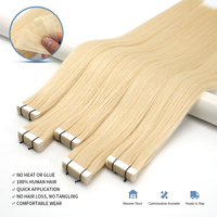 Extensions de cheveux naturels Lanmuse de qualité salon, 100g/paquet, cheveux vierges Remy, Extensiones De Cabello, prix de gros