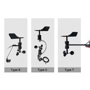 BGT DC5V 0-5V T نوع مقياس شدة الريح ومستشعر اتجاه الرياح موثوق ودقيق أداة قياس السرعة لمحطة الطقس - Product Image 4