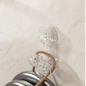 Support de pommeau de douche universel Jia Baishi avec ventouse, fixation rectangulaire, installation facile pour salle de bain - Product Image 4