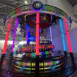 Nouvel Arrivage Manèges de <span class=keywords><strong>Parc</strong></span> d'Attractions Abordables Grandes Manèges Tournantes Crazy Tagada Disco Carousel Tagada en Promotion - Product Image 1