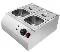 Mini machine de trempe de chocolat en acier inoxydable pour ménage commercial électrique 3 ou 4 pots