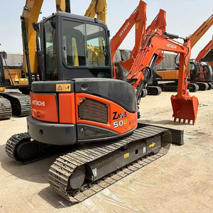 รถขุดดินขนาดเล็ก5ตันรถขุดฮิตาจิ ZX50มือสองของญี่ปุ่น ZX50ฮิตาชิใช้แล้ว - Product Image 1