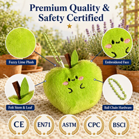 Fabricant de Peluches CE CPC OEM ODM, Conception Personnalisée, Porte-clés Anime, Étude de Conception, Mini Porte-clés en Peluche Personnalisés