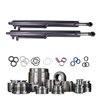 Vérin hydraulique (double action) avec tige de piston en acier au carbone chromé dur, marque KaiXin, certifié ISO9001, fabrication sur mesure