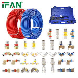 IFAN Prix d'usine <span class=keywords><strong>Installation</strong></span> facile et pratique Raccord à sertir Connecteur PEX-AL-PEX Raccords à sertir multicouches pour tuyauterie - Product Image 1