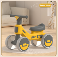Vélo d'équilibre pour bébé mini le plus vendu avec quatre roues, pneus gonflables, cadre en acier et alliage d'aluminium, selle en cuir pour les enfants de 0 à 3 ans