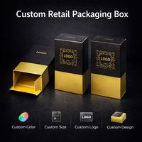 Carpeta de Embalaje Minorista Ecológica Personalizada |   Caja Impresa con Recubrimiento UV y Logotipo |   Tamaño y Color Personalizados