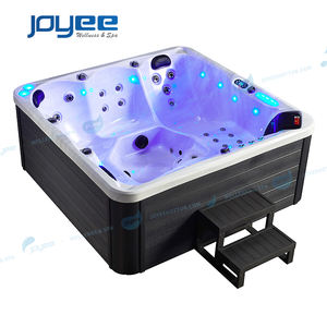 JOYEE-Spa acrílico exterior para 5 personas, bañera de hidromasaje de la mejor calidad, jacuzzi de masaje de <span class=keywords><strong>hidroterapia</strong></span>, <span class=keywords><strong>piscina</strong></span> de spa al aire libre - Product Image 3