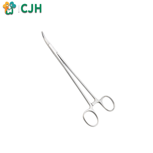 Instrumen Bedah Hewan CJH, <span class=keywords><strong>Forceps</strong></span> Biliar & Empedu Bersudut dari Baja Tahan Karat Kelas Medis untuk Penggunaan di Rumah Sakit Hewan - Product Image 3