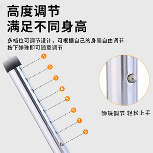 An Yuda Aluminum Alloy <b>Walker</b> Adjustable Height Foldable Design For <b>Elderly</b> Mobility Aid - Product Image 5
