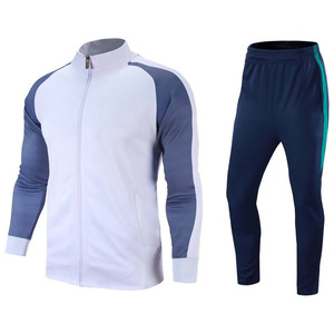 Chándal juvenil personalizado, conjunto de chaqueta para trotar, chándal de fútbol para hombre, dos piezas - Product Image 6