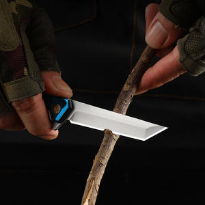 Cuchillo Plegable de Acero Inoxidable de Grado Industrial TIANYI, Cuchillo Multiusos de Alta Dureza para Supervivencia, Campismo y Defensa Personal - Product Image 5