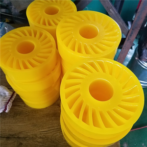 Offres Spéciales Roue Pu sans écrasement Roue Pu rouge et jaune pour l'industrie de l'imprimerie - Product Image 4