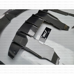 Kit carrozzeria in fibra di carbonio a secco reale stile RY aggiornato anni 720 per accessori auto McLa <span class=keywords><strong>ren</strong></span> 720S - Product Image 6